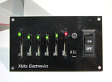 Xkitz XLO-5CP, Light Organ Control Panel