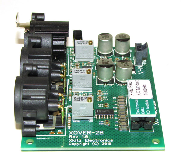 Linkwitz-Riley 2-Way Active Crossover, Fully Balanced [XOVER-2B ...