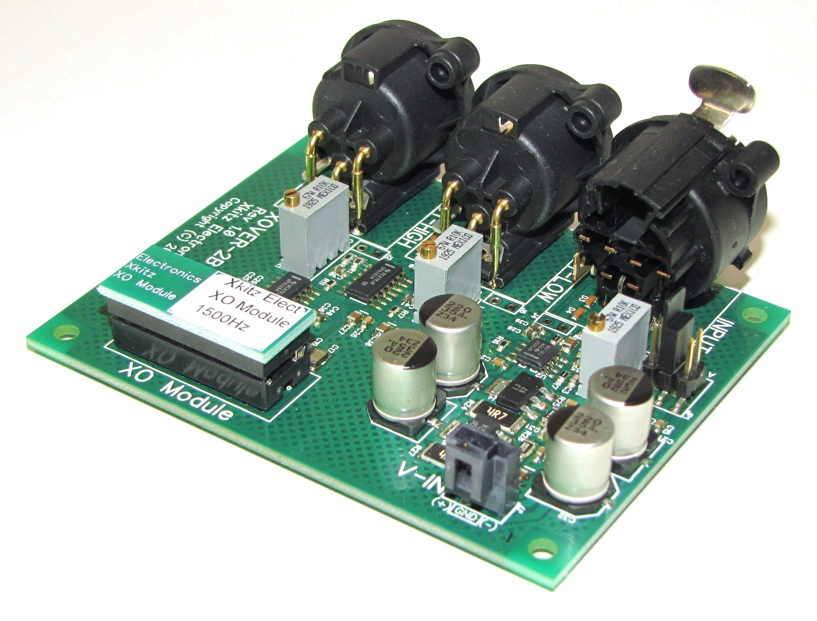 Linkwitz-Riley 2-Way Active Crossover, Fully Balanced [XOVER